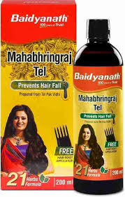 Baidyanath Mahabhringraj Ayurvedic Hair Oil 200Ml