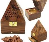 Wooden Dhoop Dani Stand