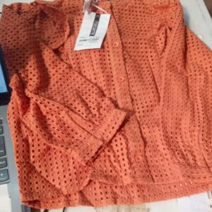 Madame Orange Top For Women Size S