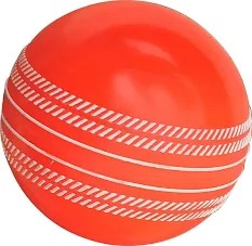 Orange Colour Silicon Cricket Tennis Ball