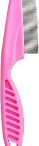 Flea And Tick Comb For Pets Pink Colour
