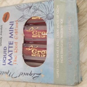 Groove Liquid Matte Mini 2Ml Pack Of 4