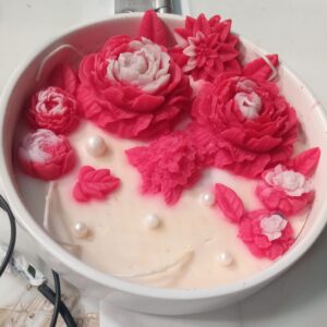 Pink Peony Soy Scented Candle