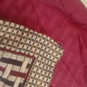 Maroon Color Cushion Chain Cover