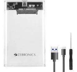 Zebronics 2.5 Sata Ssd Enclosure Csh01