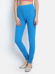 Sky Blue Color Leggings For Women Size S