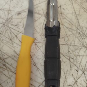 Black And Yellow Colour Knife Pack Of 2