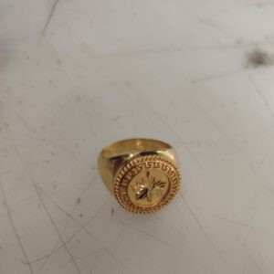 Gold Colour Ring For Men