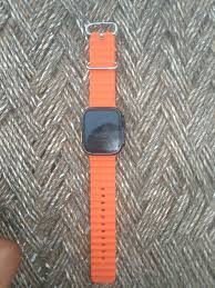 Ultra Watch Strap Black Orange