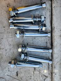 Fasteners Including Anchor Bolts 8Pcs