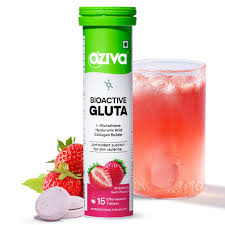 Oziva Bioactive Gluta Strawberry Flavour 15 Tablets