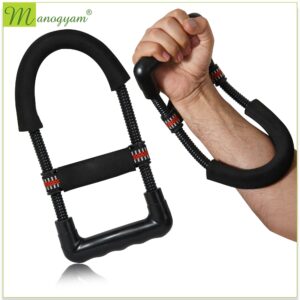 Steel Black Power Wrist Gym Power Wrist Strength Training Arm Exercise