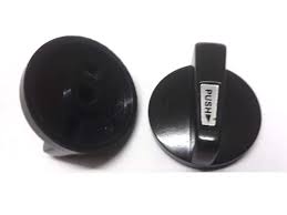 Lpg Gas Stove Knob Black 2 Pcs