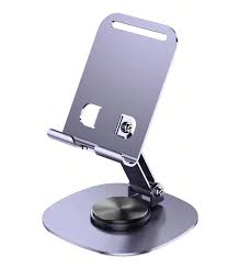 360 Rotation Height Adjustable Phone Holder Grey Colour