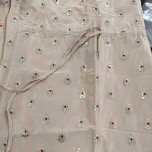 Grey Dress Material For Women Suit Free Size Unsticheble