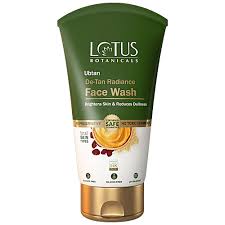 Lotus Botanicals Ubtan De Tan Radiance Face Wash 100Ml
