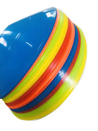 Oheetu 20Pcs Soccer Disc Cones Football Training Sign Markers Sports