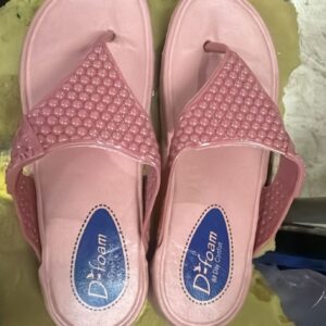 Women Slipper Dusty Pink Color Size 5