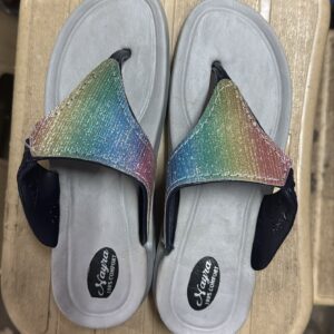 Women Lite Grey Color Slipper Size 8