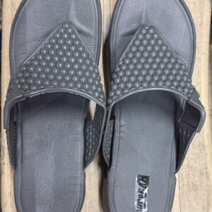 Women Grey Color Slipper Size 6