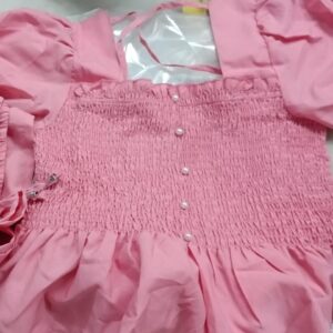 Women Pink Color Dress Size M