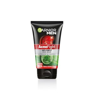 Garnier Men Anti Pimple Face Wash Repairs Skin And Balances Oils Acnofight 100 Gm
