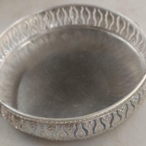 Silver Serving Tray Home Decoration