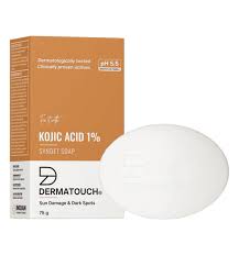 Dermatouch Kojic Acid 1 Percentage Soap With Glutathione 75G