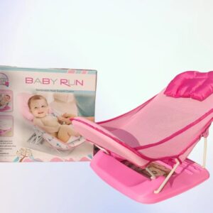 Plastic 2 12 Months Deluxe Pink Baby Bath Bed