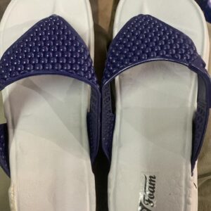 Slippers For Women Color Grey And Blue Size 6