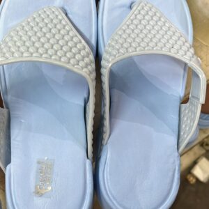 Women Sky Blue Colour Soft Casual Slipper Size 7