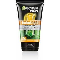 Garnier Men Face Wash Brightening And Turbobright Double Action 100 G