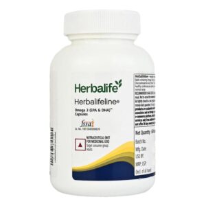 Herbalife Herbalifeline Omega 3 Fatty Acids Capsules 60 Softgels 90G