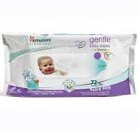 Himalaya Gentle Baby Wipes 72 Pcs
