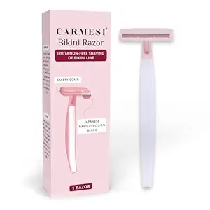 Carmesi Bikini Razor For Women For Irritationfree Shaving Of Bikini Line Japanese Pack Of 1