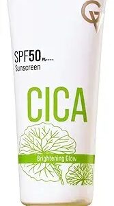 Good Vibes Cica Brightening Glow Sunscreen Spf 50 Oily Skin 50 Gm
