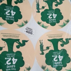 You Will Save 42 Tree Sticker 400 Sheet Set