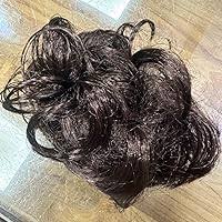 Fashion Trends Messy Curly Hair Bun Extension Hair Extension Brown