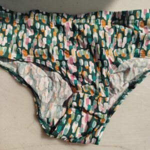 Clovia Green Printed Panty For Women Size M