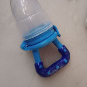 Naughty Baby Silicone Foodfruit Nibbler Baby Food And Fruit Feeder Blue