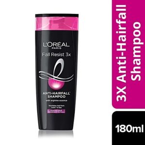 Loreal Paris Fall Resist 3X Antihair Fall Shampoo 180 Ml