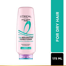 Loreal Paris Hyaluron Pure 72H Rehydrating Conditioner For Smooth Tanglefree Hair 175 Ml