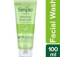 Simple Kind To Skin Refreshing Facial Wash 100 Ml
