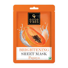 Good Vibes Sheet Mask Papaya 20M