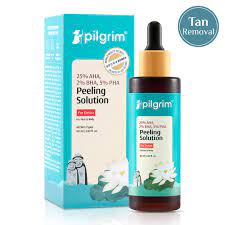 Pilgrim 25 Aha 2 Bha 5 Pha Peeling Solution Face Serum For Exfoliationdeta 10Ml
