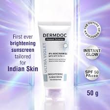 Dermdoc Ultraviolet Brightening Sunscreen 50G