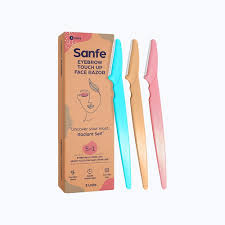 Sanfe Eyebrow Touch Up Face Razor Pack Of 3