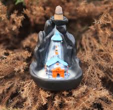 Shree Kedarnath Dham Smoke Fountain Idol With Free Aprox 20 Scented Cones