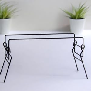 Black Color Metal Planter Stand For Home