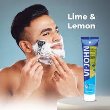 Vi John Shaving Cream Lime And Lemon 124G